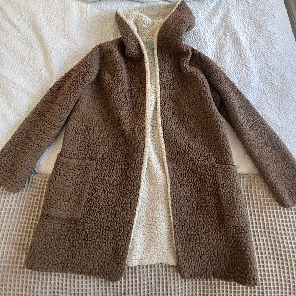 FALL FUZZY TEDDY JACKET COAT